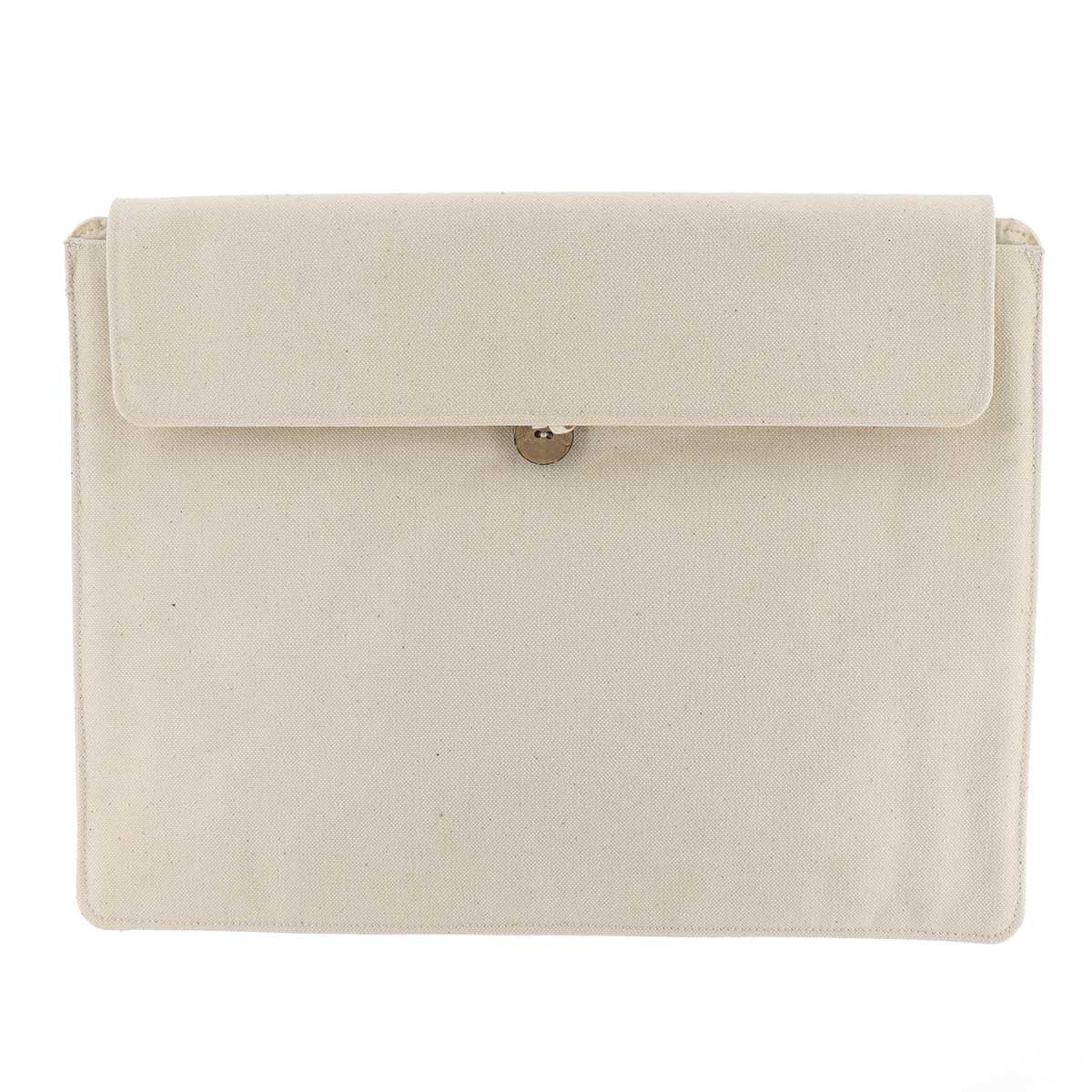 Geantă de Laptop din Bumbac - Natural - ramosdecor