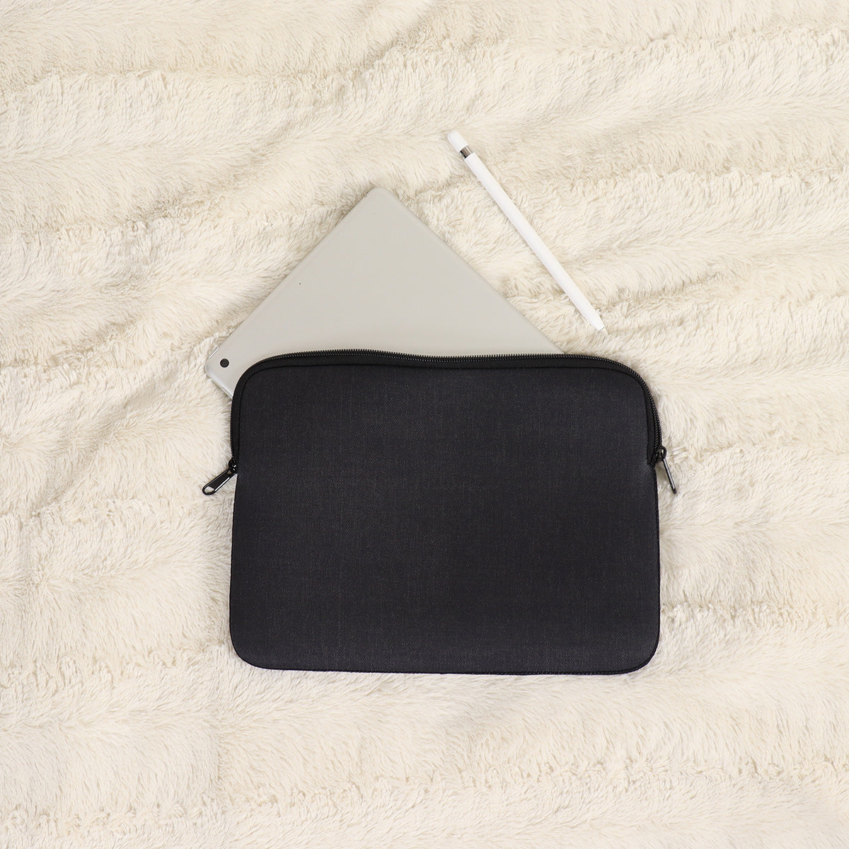Geantă pentru Tabletă din Neopren Imprimat - Heathered Black - ramosdecor