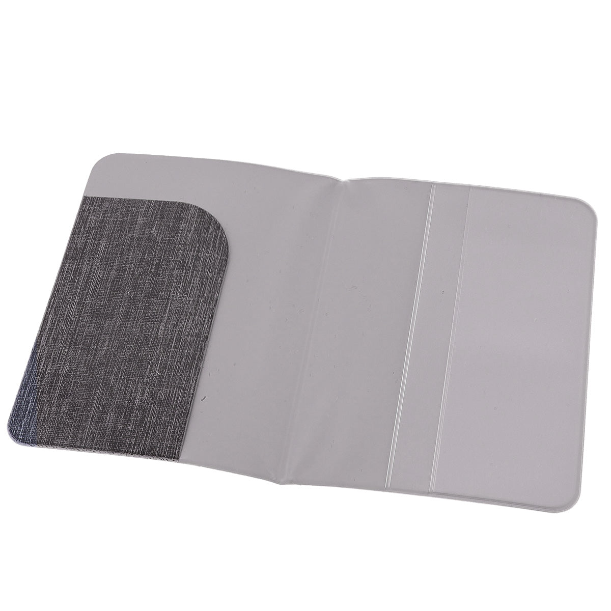 Husă de Pașaport Imprimată din PVC - Heather Grey - ramosdecor