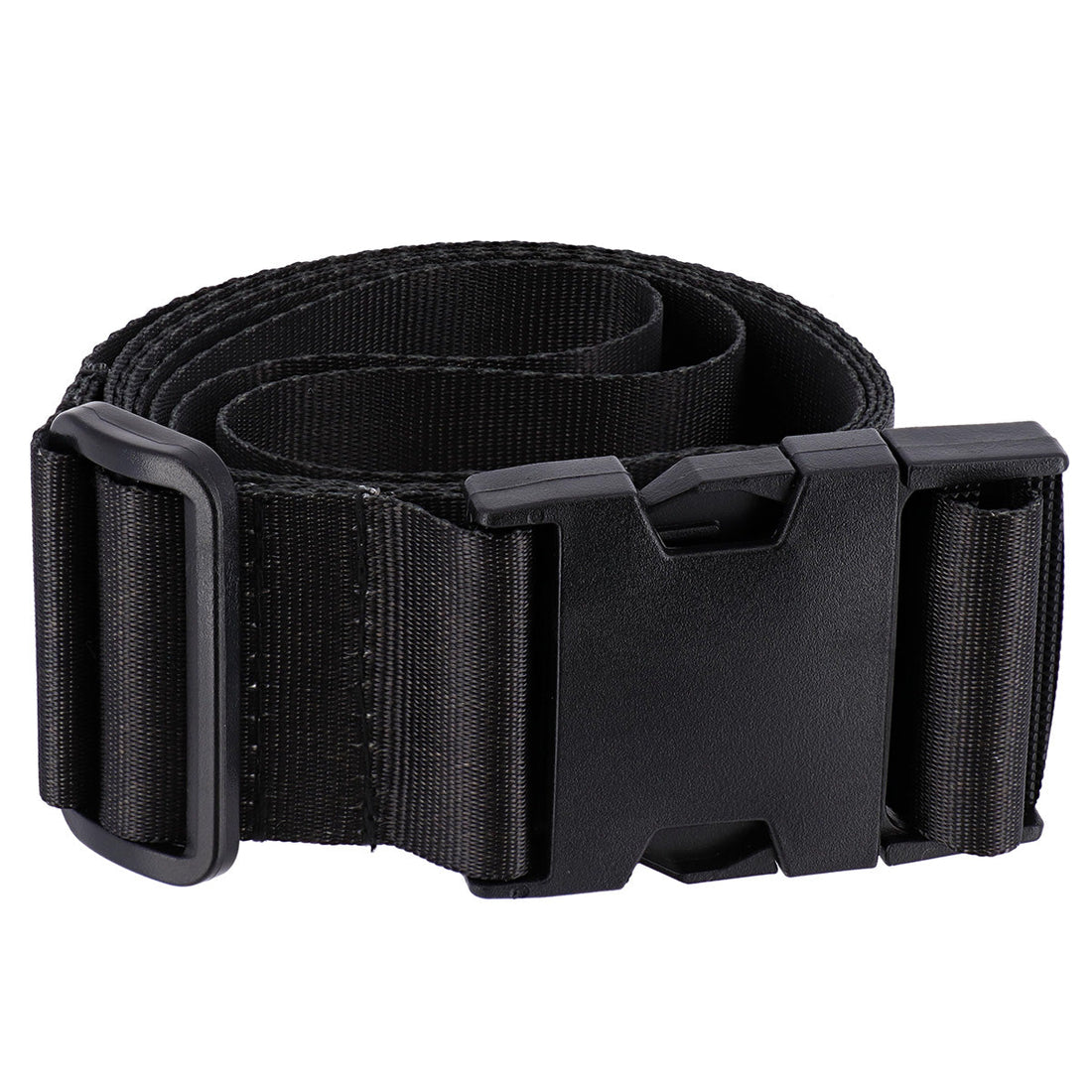 Bretea Reglabilă de Bagaj din Poliester Imprimat - Heather Black ilustrat într-un decor elegant marca Ramos