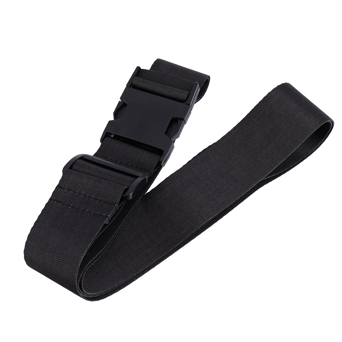 Bretea Reglabilă de Bagaj din Poliester Imprimat - Heather Black - ramosdecor