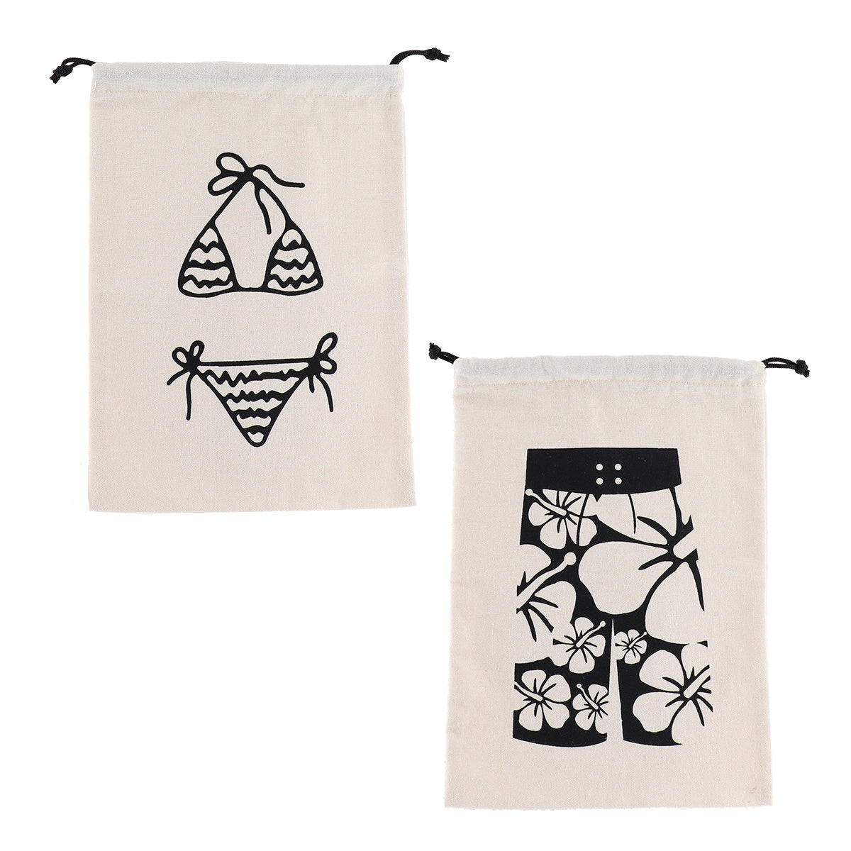 Geantă de Călătorie pentru Costume de Baie Asortată Bărbați/Femei - Natural - ramosdecor
