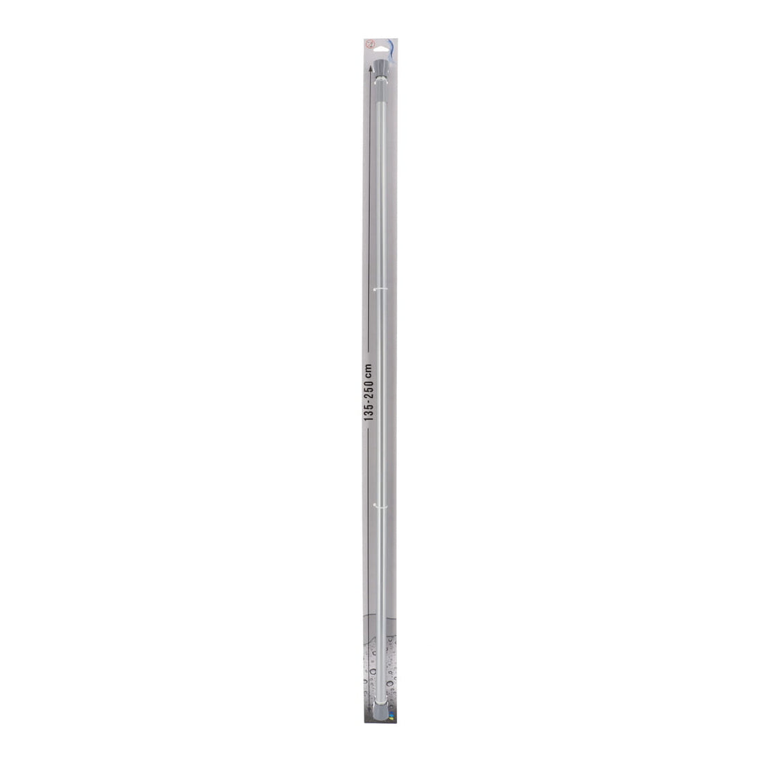 Bară De Perdea De Duș Din Aluminiu 135-250 Cm - Cromat - ramosdecor
