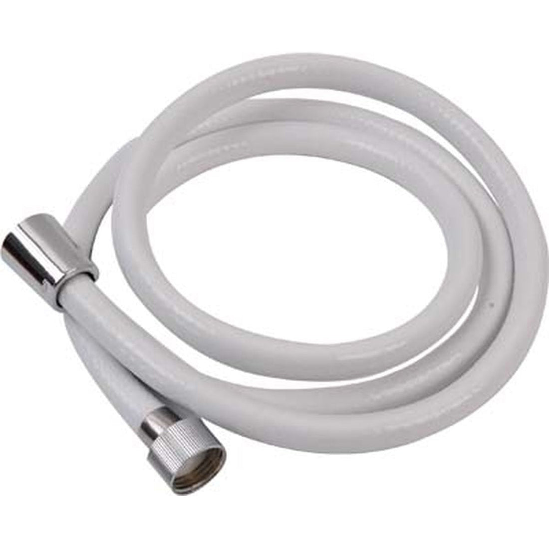 Furtun Flexibil Din PVC 200 Cm - Alb - ramosdecor