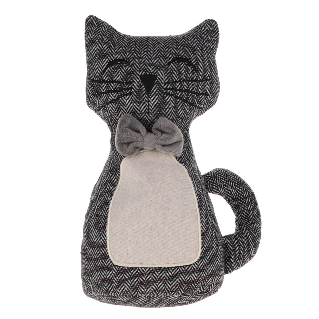 Opritor ușă Cat Black/White - ramosdecor