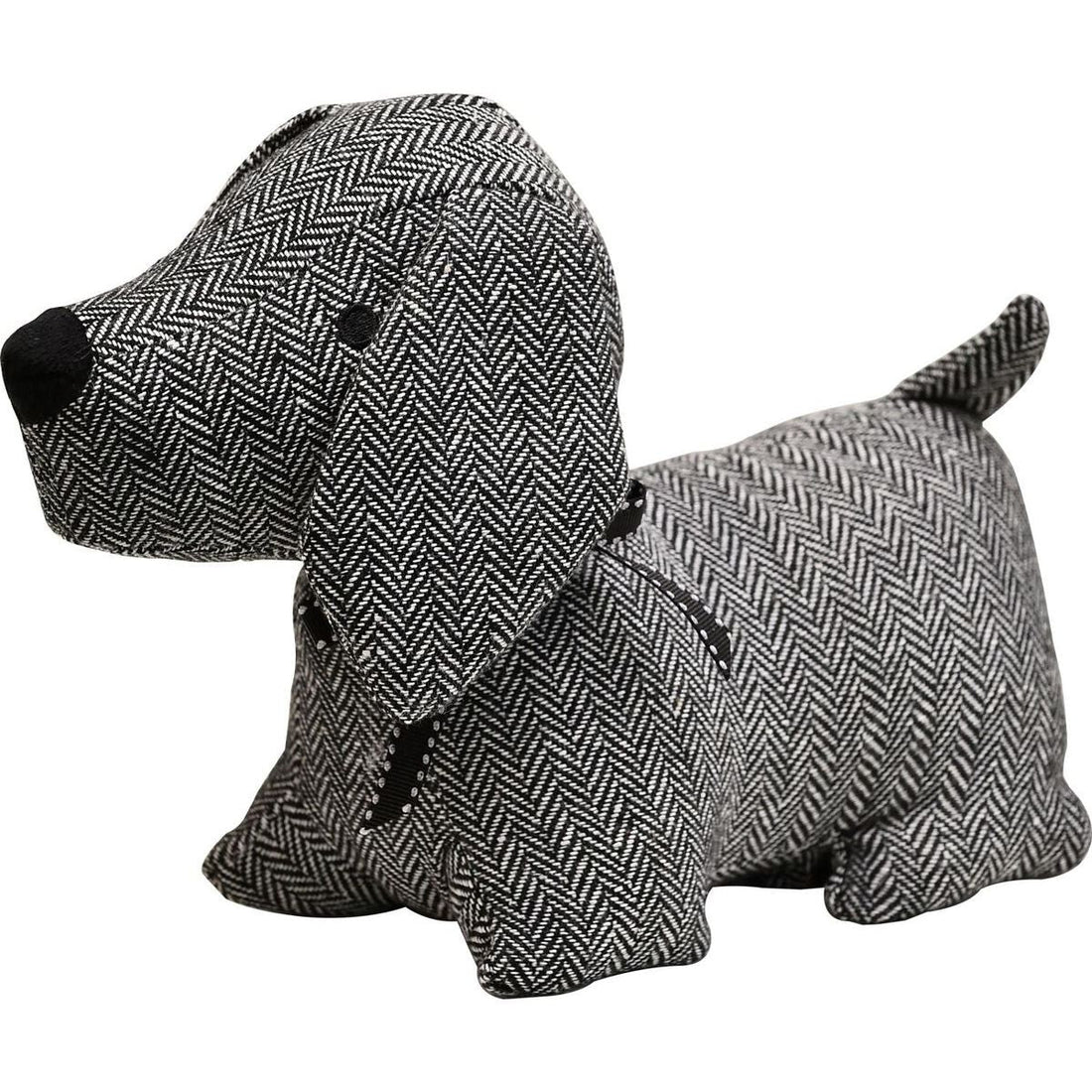 Opritor ușă Chien Black/White - ramosdecor