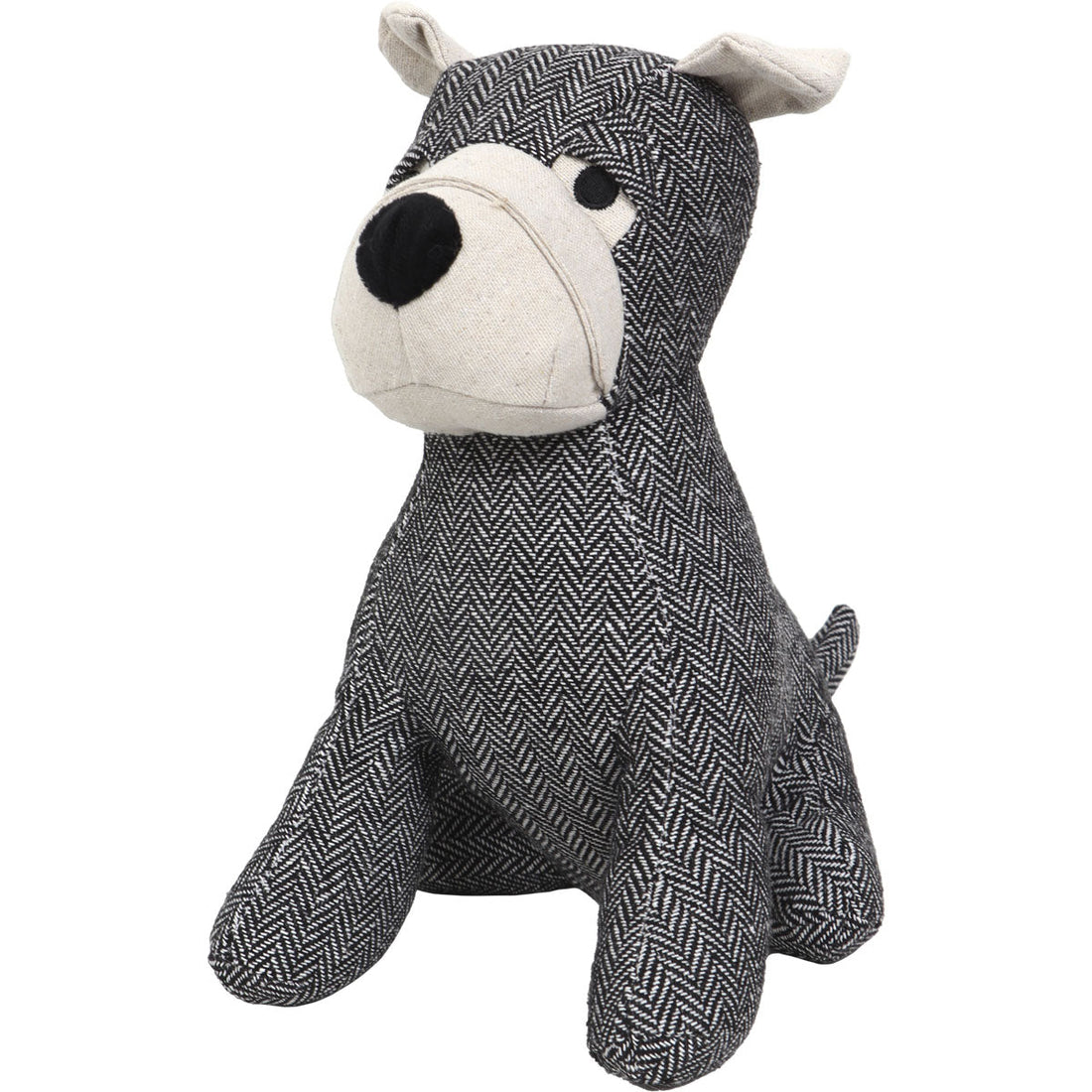 Opritor ușă Puppy Negru/Alb - ramosdecor