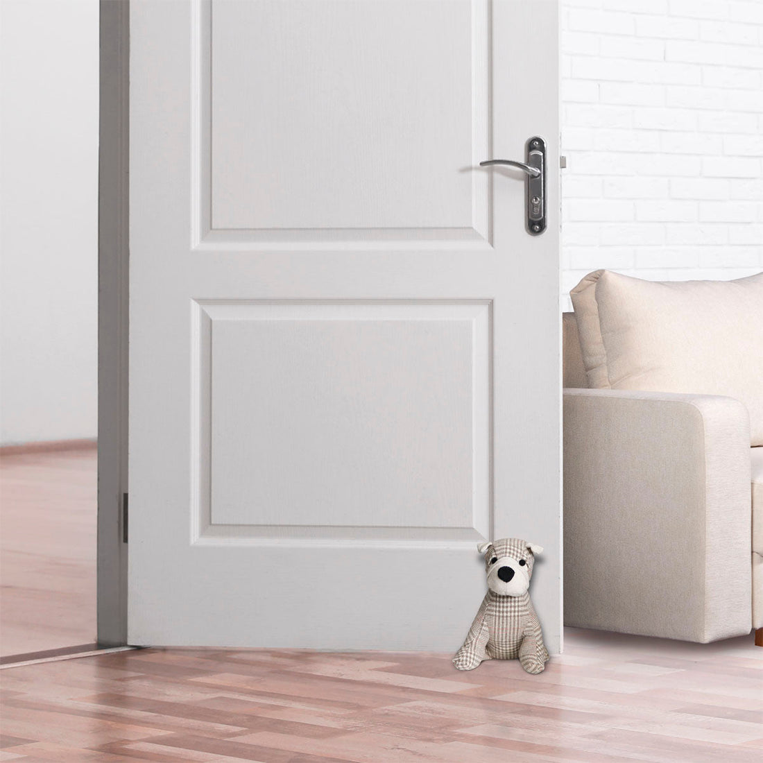 Opritor ușă Puppy Bej/Maro - ramosdecor