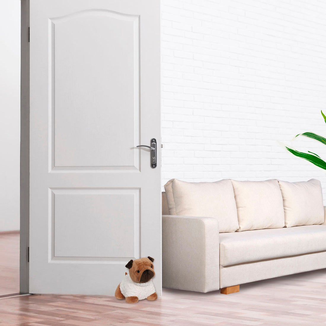 Opritor ușă Bulldog Maro - ramosdecor