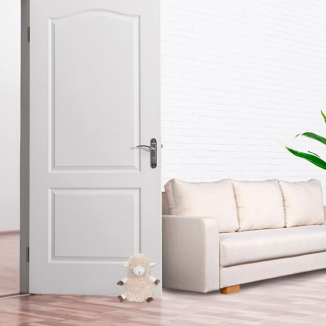 Opritor ușă Sheep Off White - ramosdecor