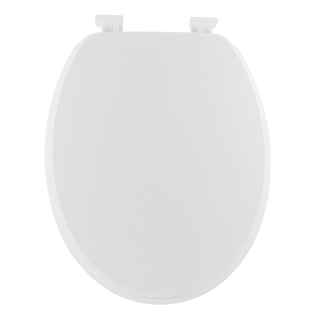 Capac de Toaletă cu Balamale din Plastic - Alb prezentat într-un decor modern marca Ramos