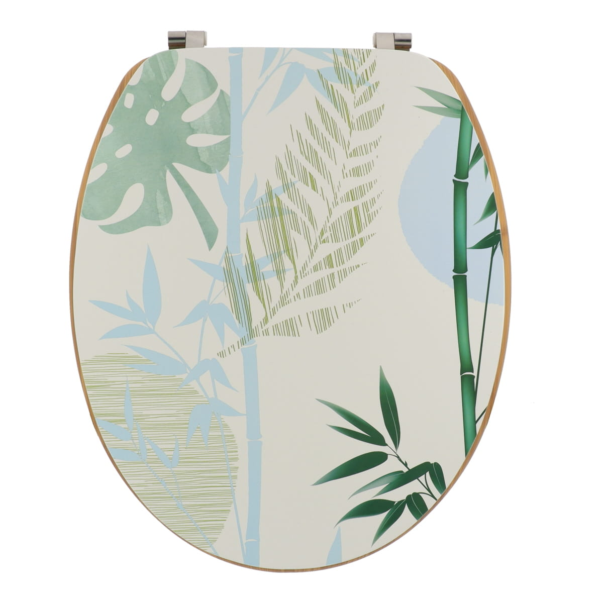 Capac De Toaletă MDF 18 Inch Cu Balamale Din Oțel Inoxidabil - Sagano - ramosdecor