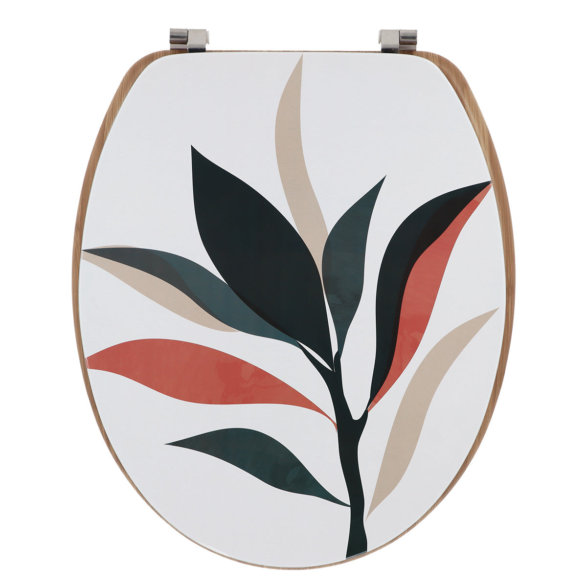 Capac De Toaletă MDF 18 Inch Cu Balamale Din Oțel Inoxidabil - Bucolique - ramosdecor