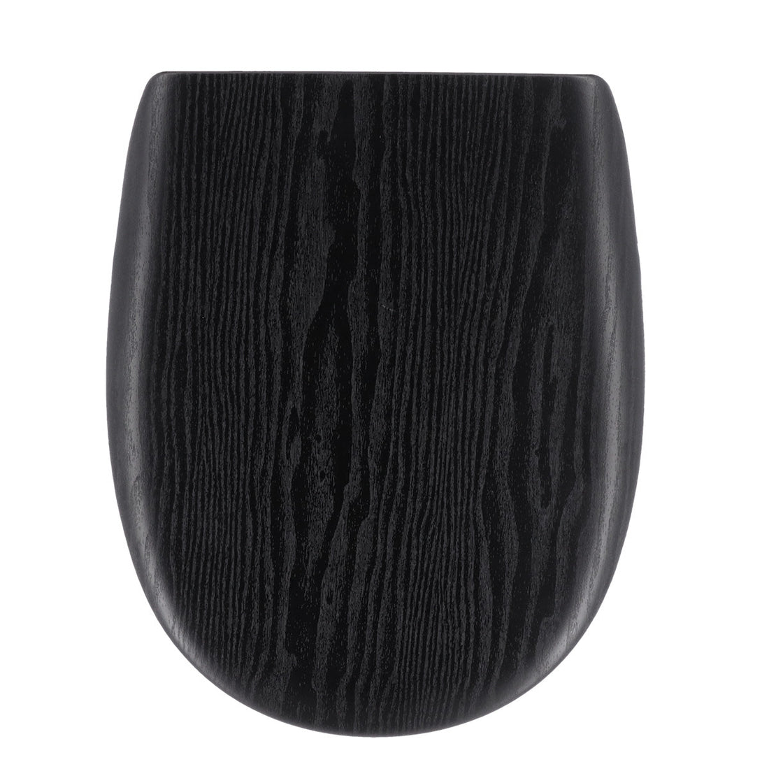 Capac de Toaletă cu Balamale din Oțel Inoxidabil - Negru Panelling - ramosdecor