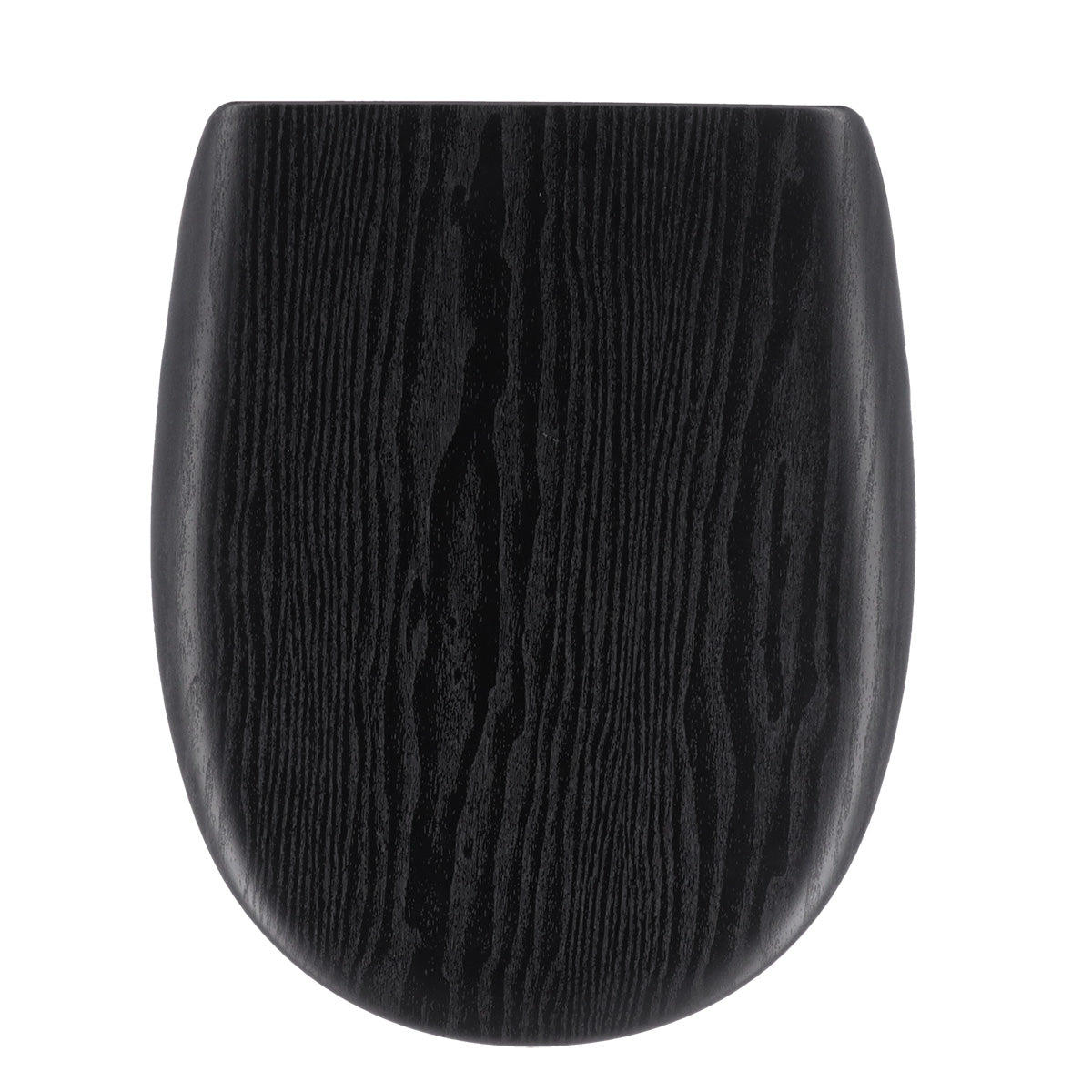 Capac de Toaletă cu Balamale din Oțel Inoxidabil - Negru Panelling - ramosdecor