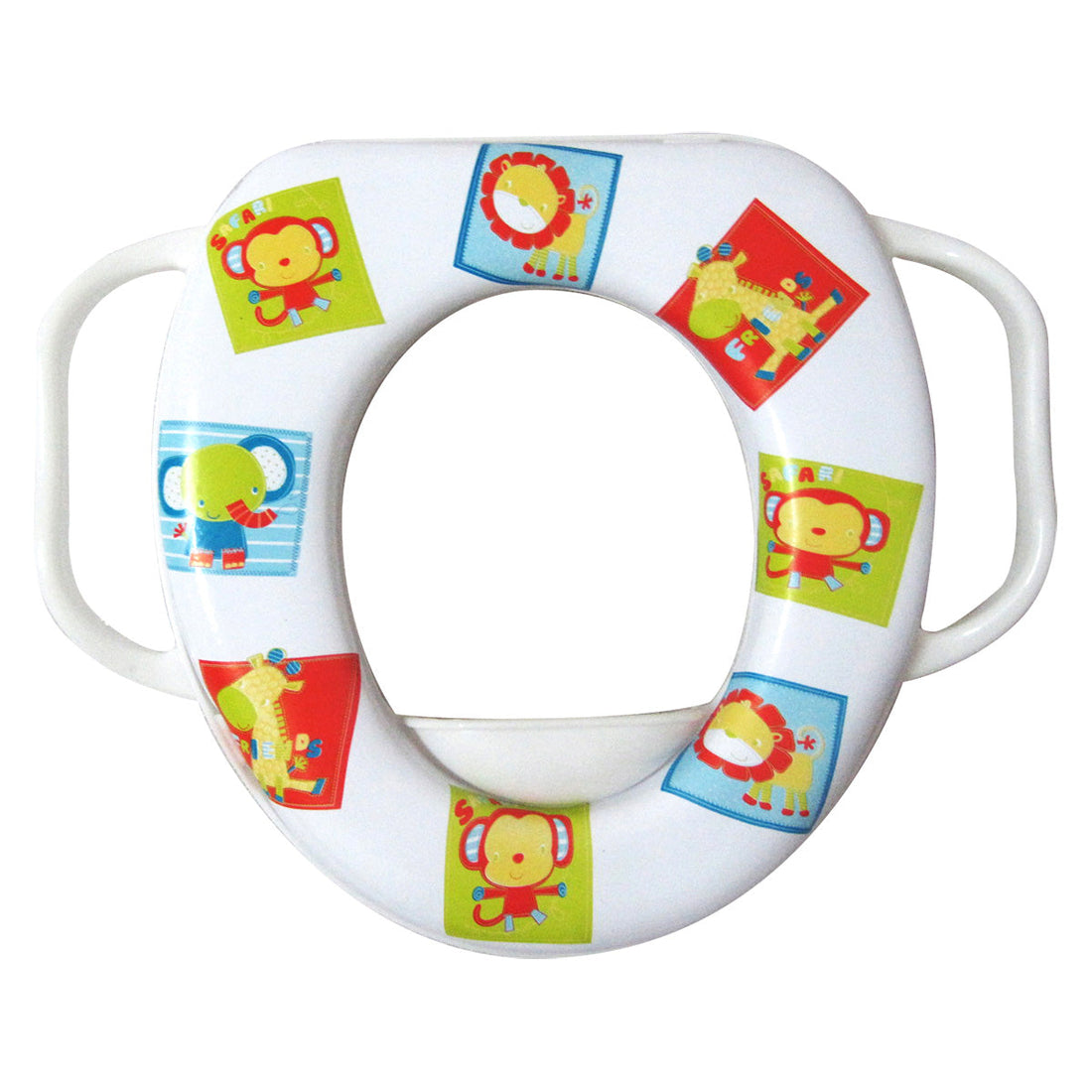 Reducător Moale Pentru Toaletă Cu Mânere - Childish - ramosdecor