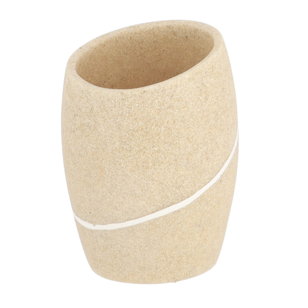 Pahar Rotund din Polirășină - Natural - ramosdecor