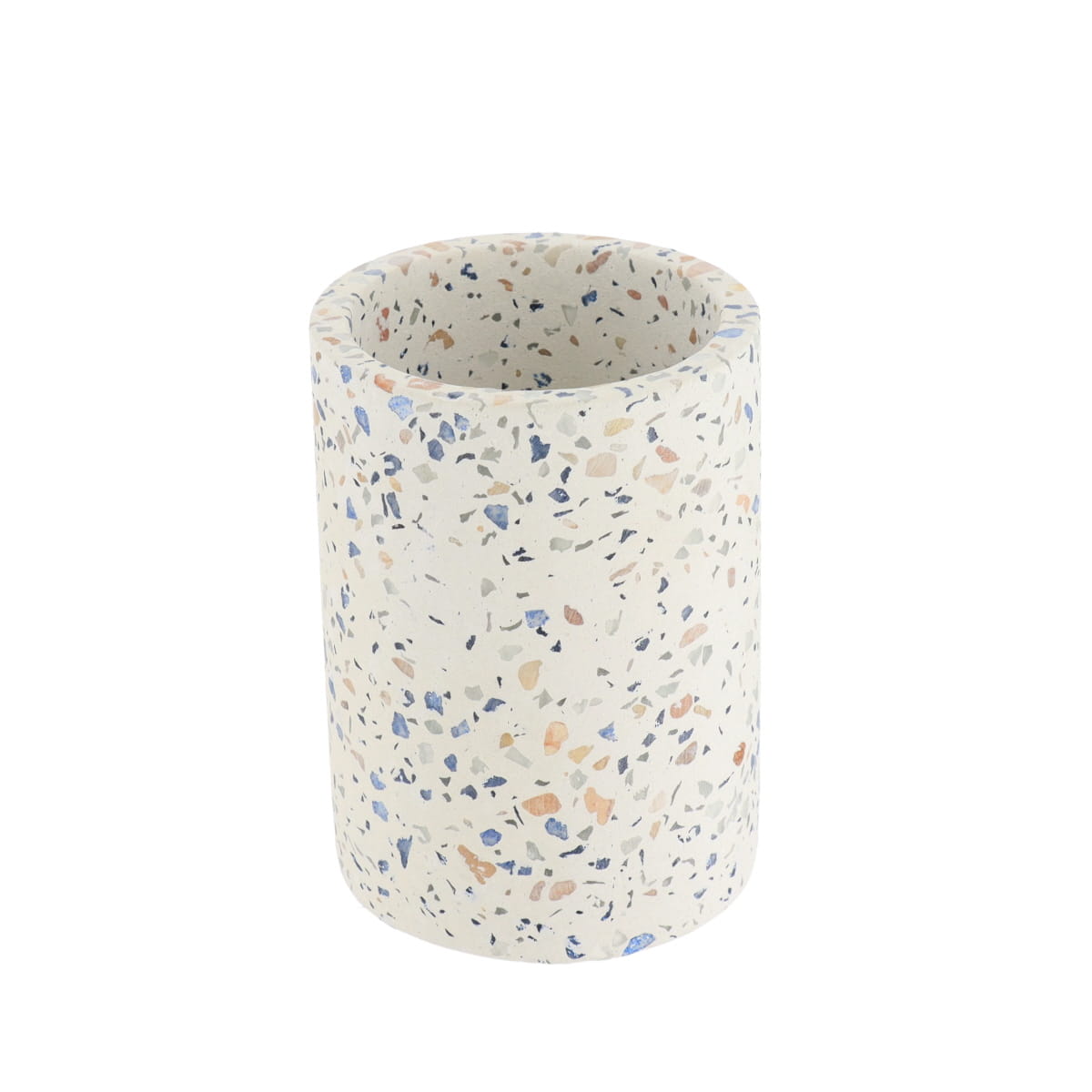 Pahar din Ciment - Terrazzo prezentat într-un decor modern marca Ramos