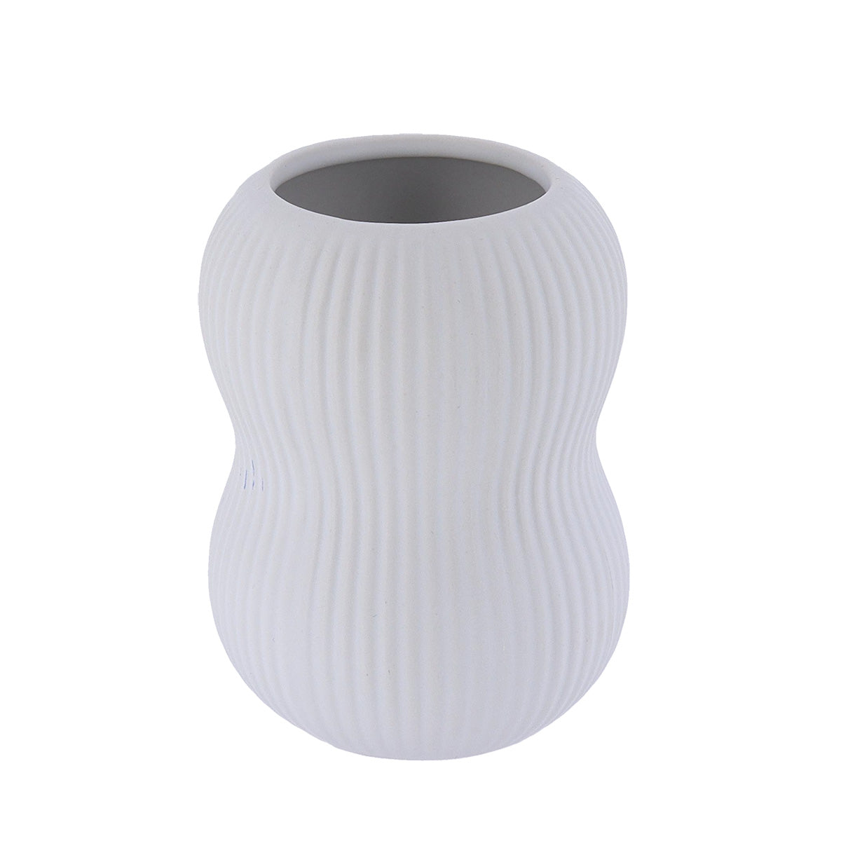 Pahar Rotund din Ceramică - Alb prezentat într-un decor modern marca Ramos