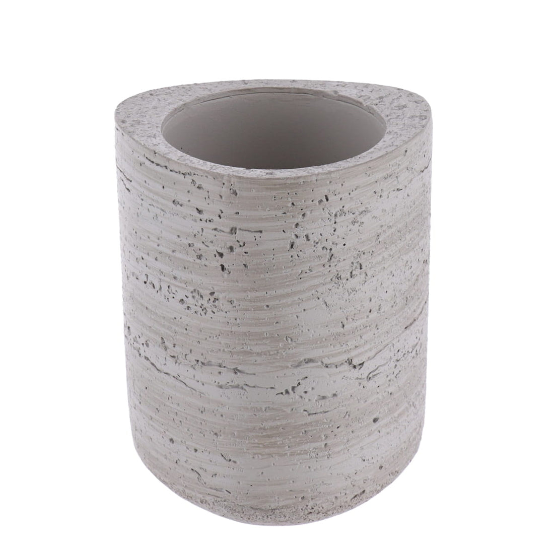 Pahar din Polirasină cu Efect de Beton - Gri prezentat într-un decor modern marca Ramos