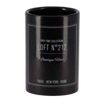 Pahar Rotund din Dolomit - Black Neo Retro prezentat într-un decor modern marca Ramos