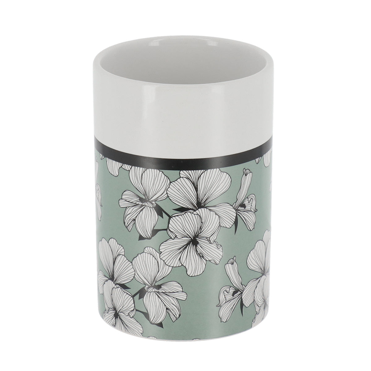 Pahar Rotund din Dolomit - Green Ecrin prezentat într-un decor modern marca Ramos