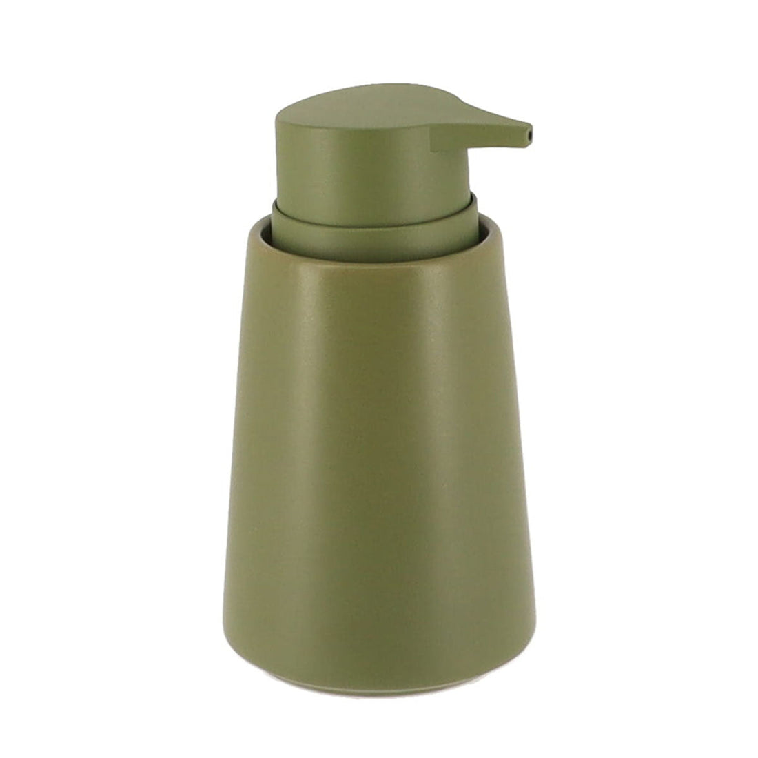 Dozator de Săpun din Gresie 420 ml - Khaki prezentat într-un decor modern marca Ramos