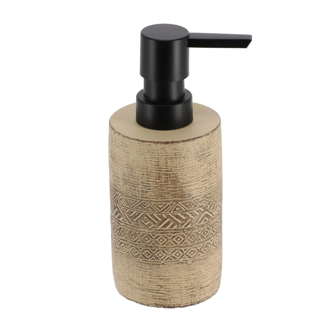 Dozator de Săpun din Ciment 160 ml - Natural prezentat într-un decor modern marca Ramos