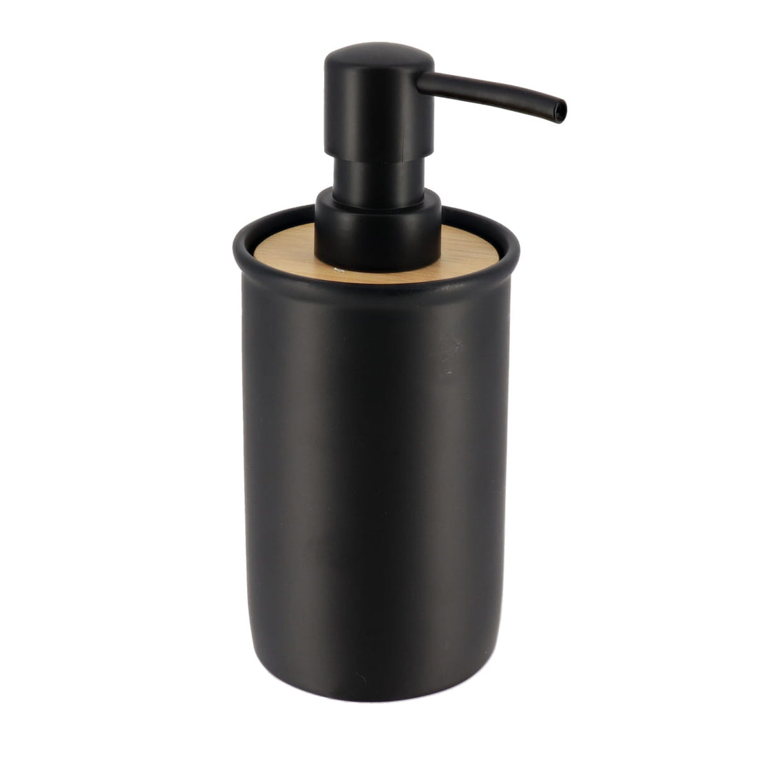 Dozator de Săpun din Polirasină 260 ml - Negru prezentat într-un decor modern marca Ramos