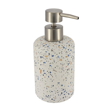Dozator de Săpun din Ciment - Terrazzo prezentat într-un decor modern marca Ramos