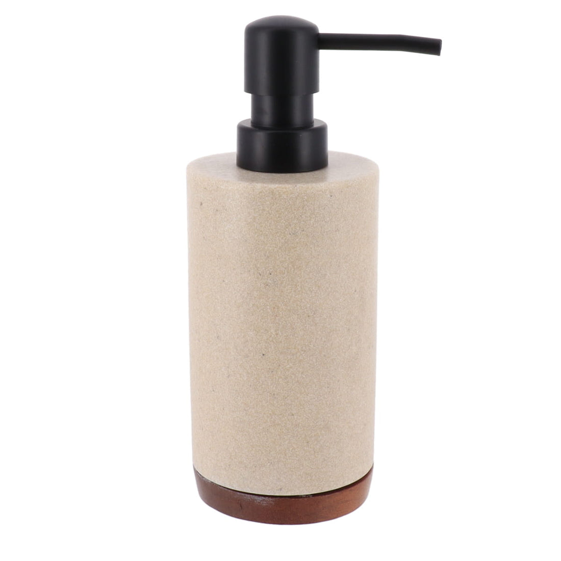 Dozator de Săpun din Polirasină 200 ml - Natural/Salcâm - ramosdecor