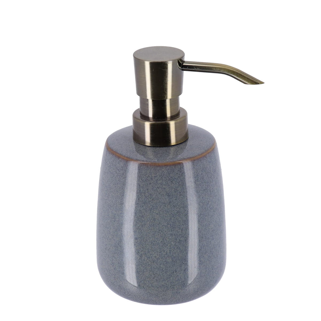 Dispenser De Săpun Din Piatră Ceramică 300ML - Albastru prezentat într-un decor modern marca Ramos