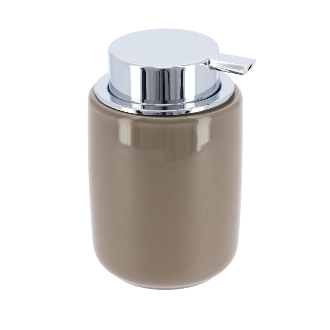 Dispenser Săpun Rotund cu Pompă 235 ml - Taupe - ramosdecor