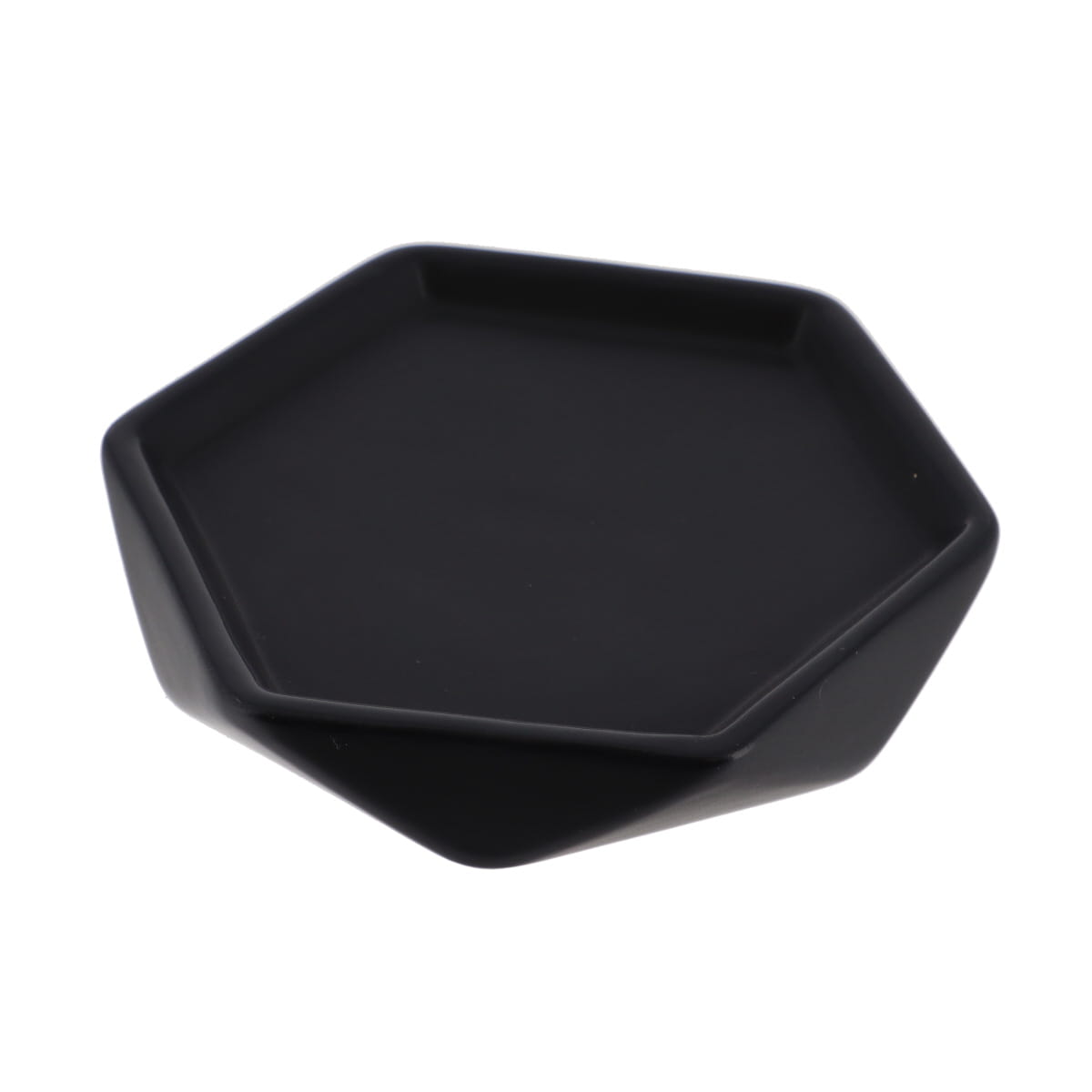 Farfurie Pentru Săpun din Gresie - Negru - ramosdecor