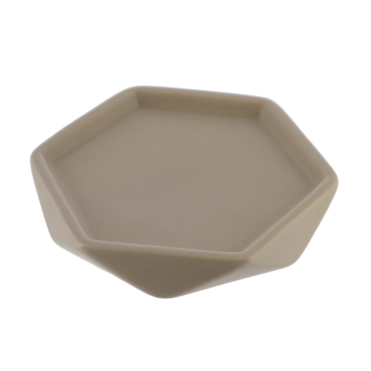 Farfurie Pentru Săpun din Gresie - Taupe prezentat într-un decor modern marca Ramos