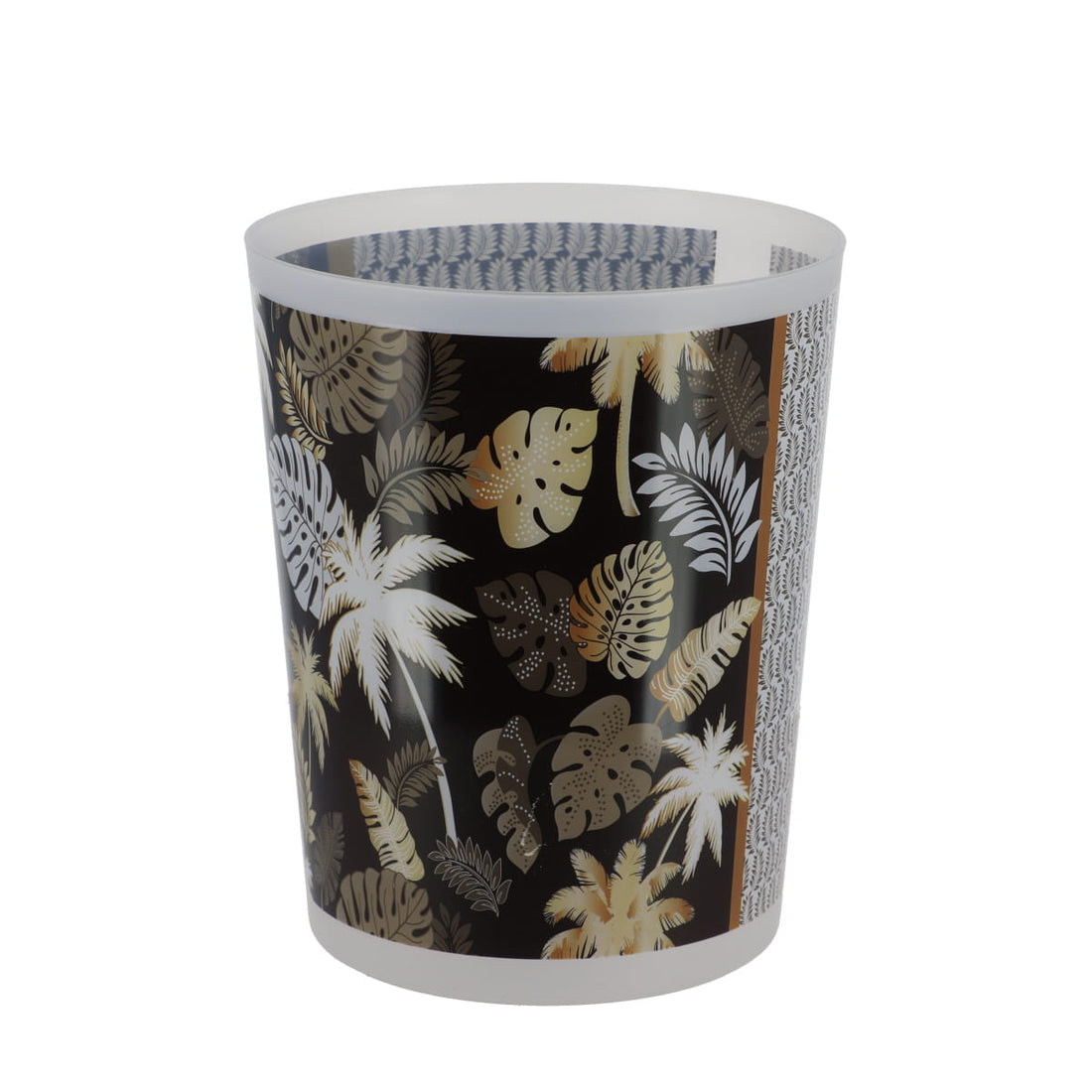 Coș De Gunoi Imprimat Din Polipropilenă 5 L - Gold Jungle - ramosdecor