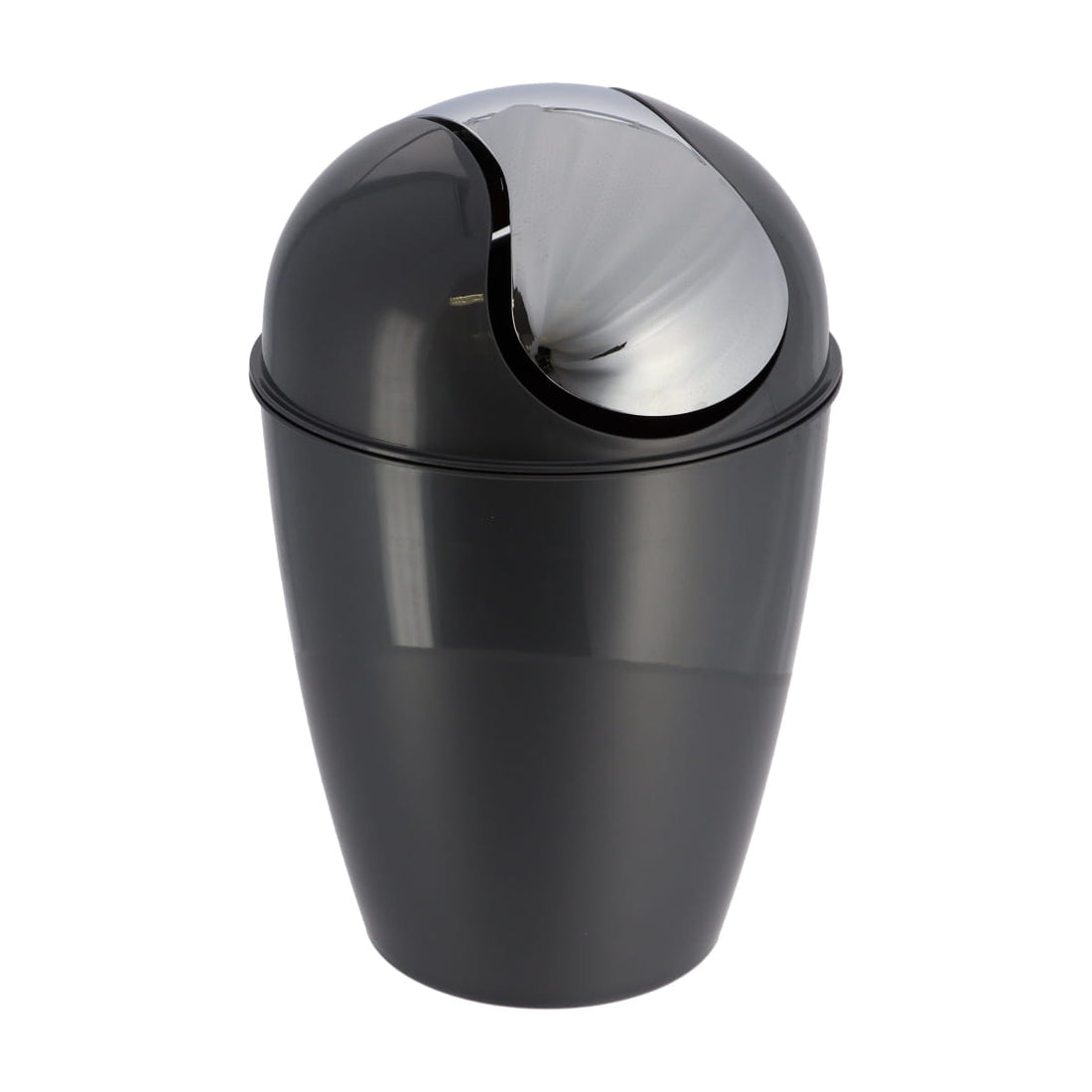 Coș de Gunoi din Polipropilenă cu Capac 5,6L - Gri - ramosdecor
