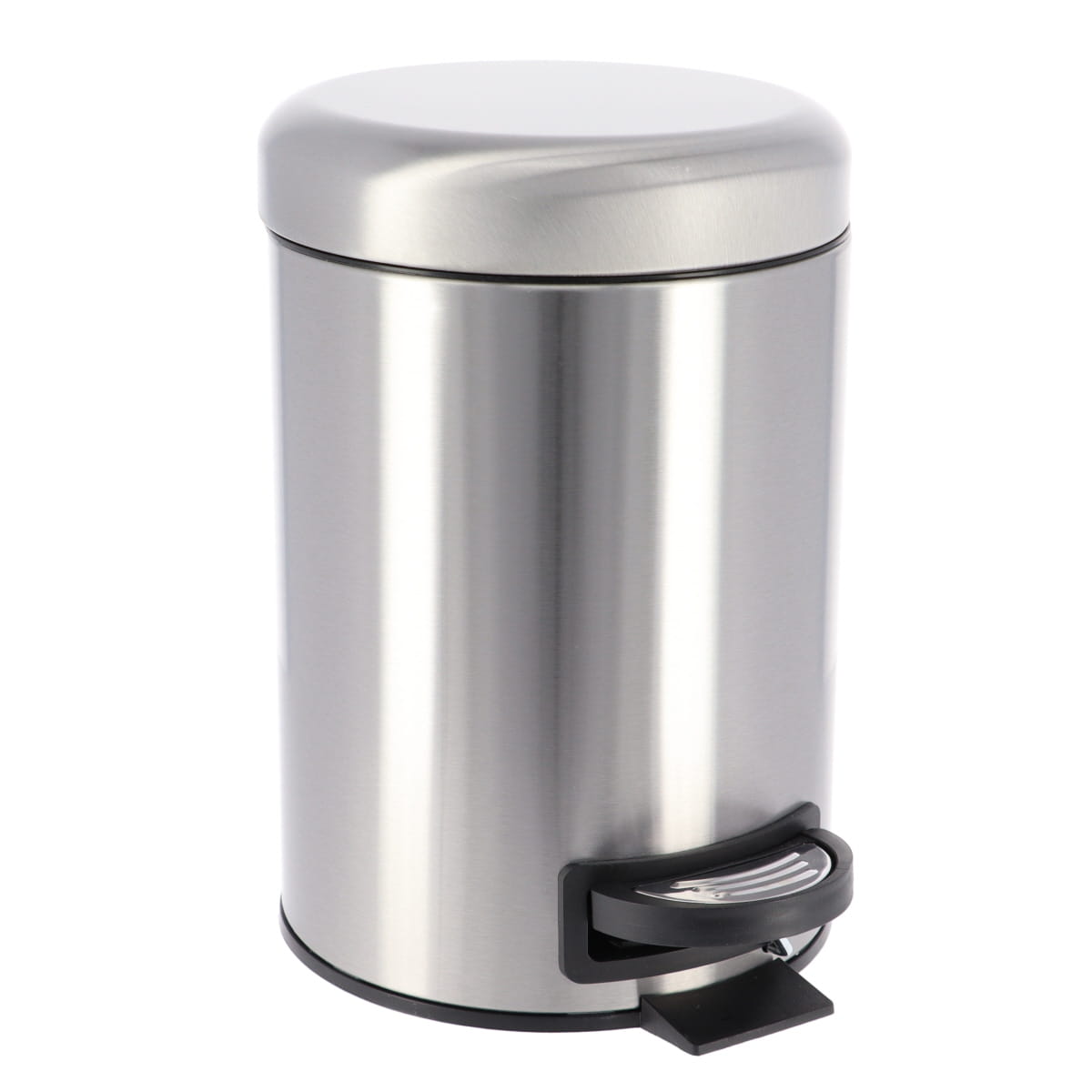 Coș De Gunoi Din Oțel Inoxidabil Cu Închidere Lentă 3L - Crom - ramosdecor