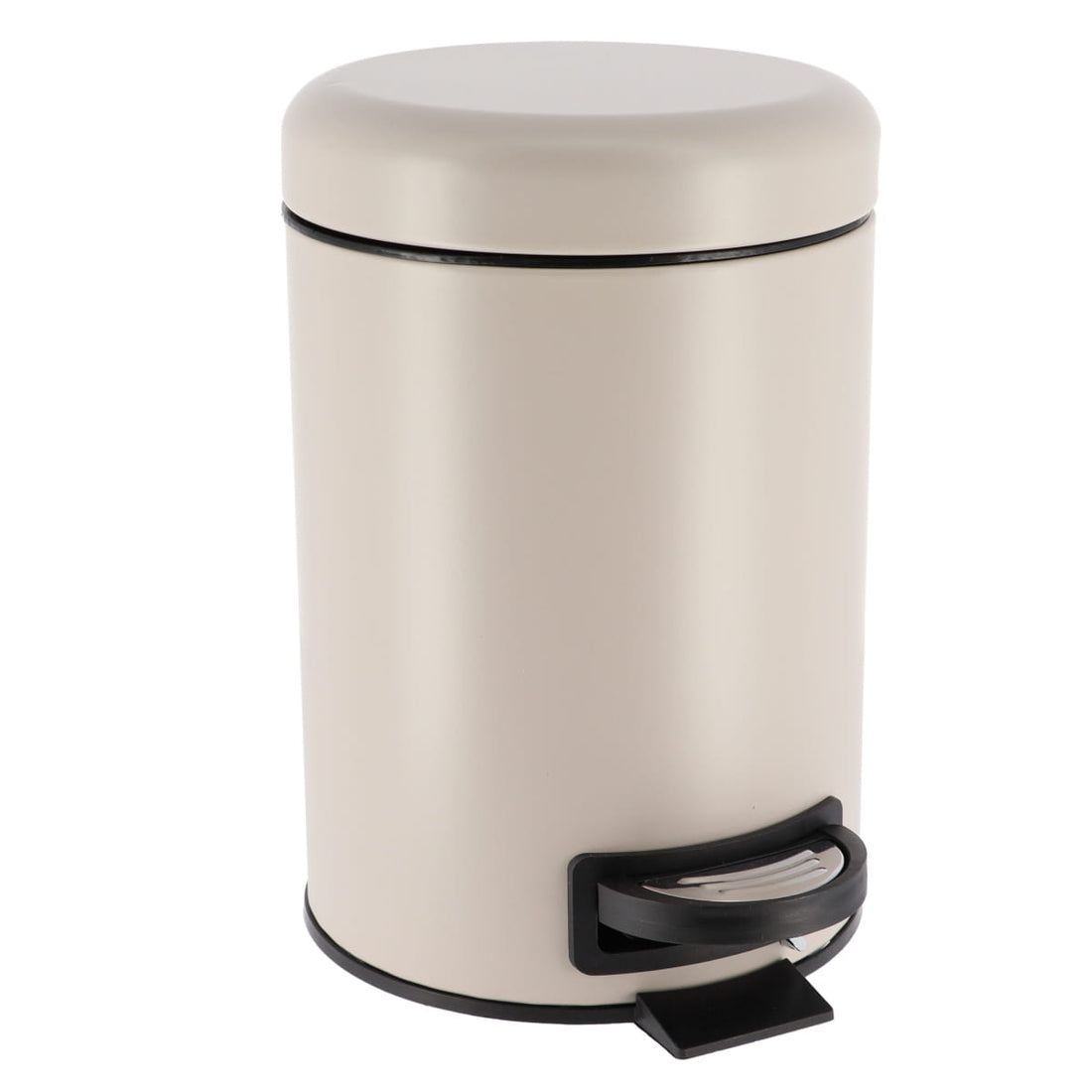 Coș De Gunoi Metalic Cu Închidere Lentă 3L - Taupe Mat - ramosdecor