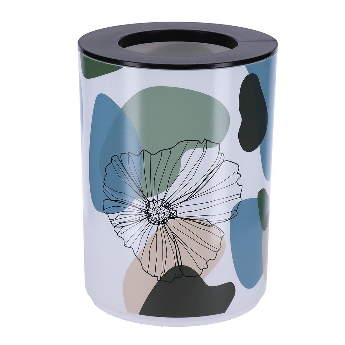 Coș De Gunoi PP Imprimat 5L - Flori - ramosdecor