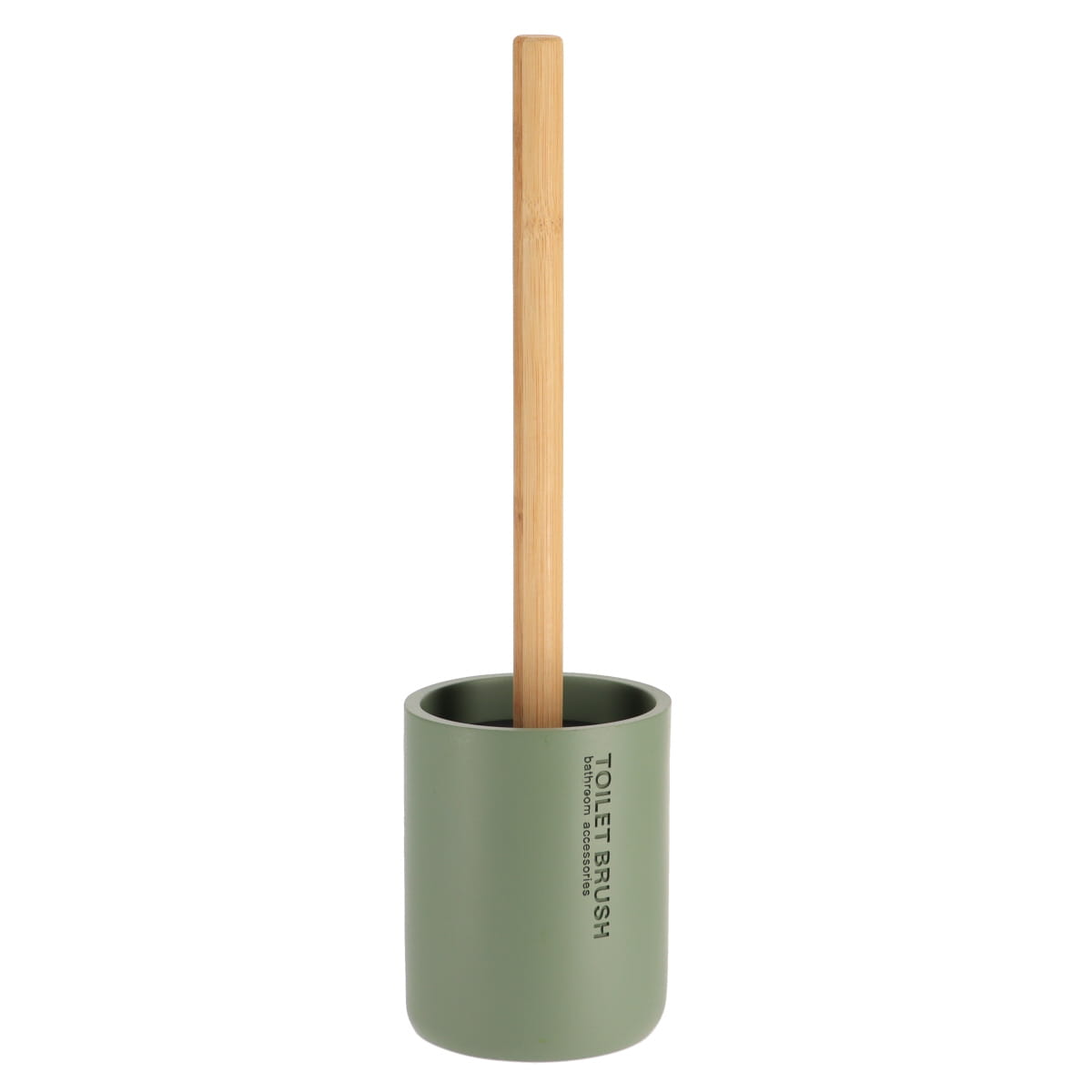 Perie Toaletă din Polirășină - Khaki/Bambus - ramosdecor