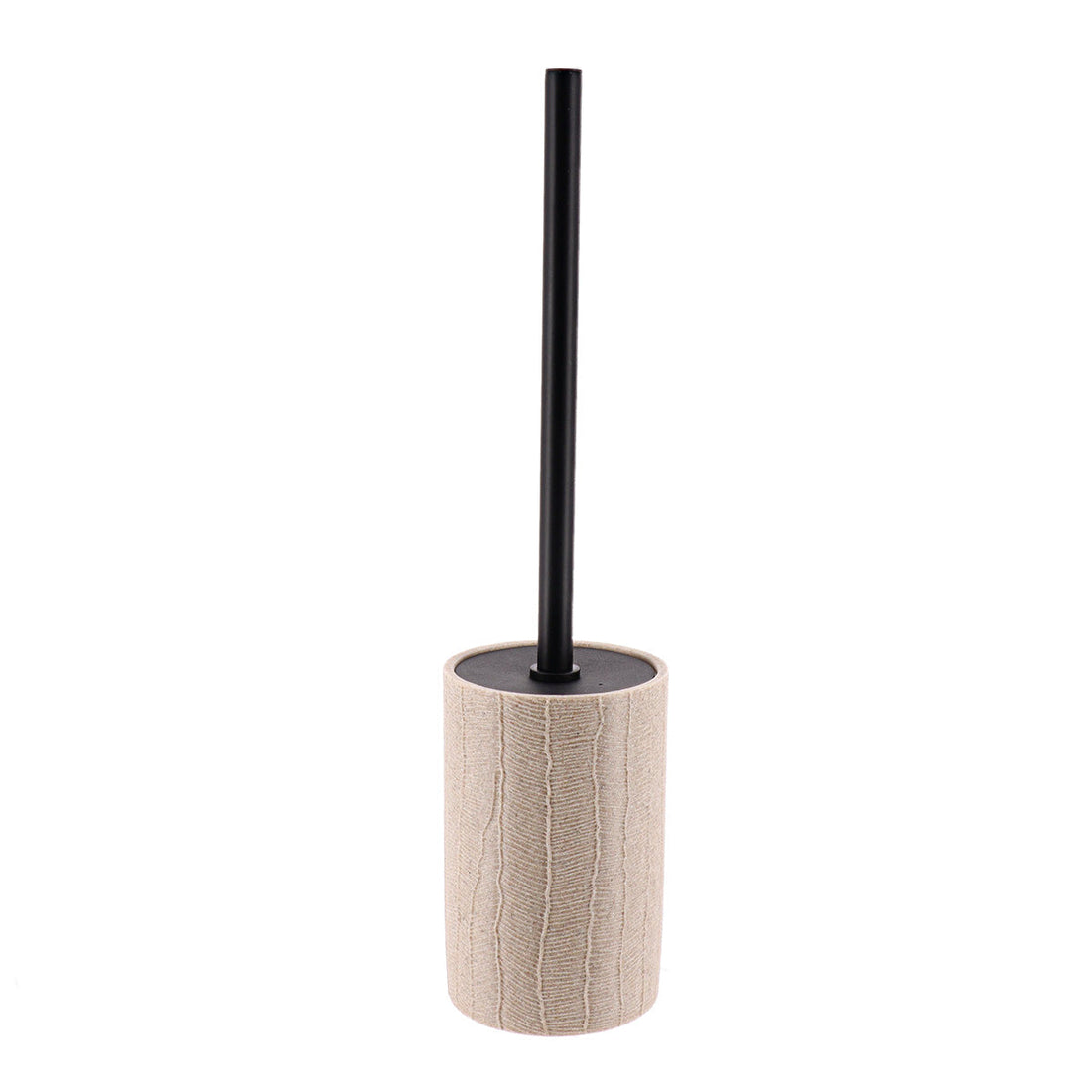 Perie de Toaletă din Polirășină cu Efect de Frunză - Natural - ramosdecor