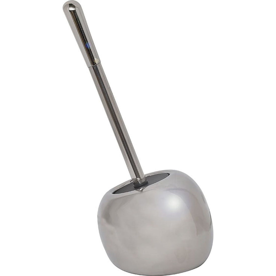 Perie de Toaletă din Gresie - Chrome prezentat într-un decor modern marca Ramos
