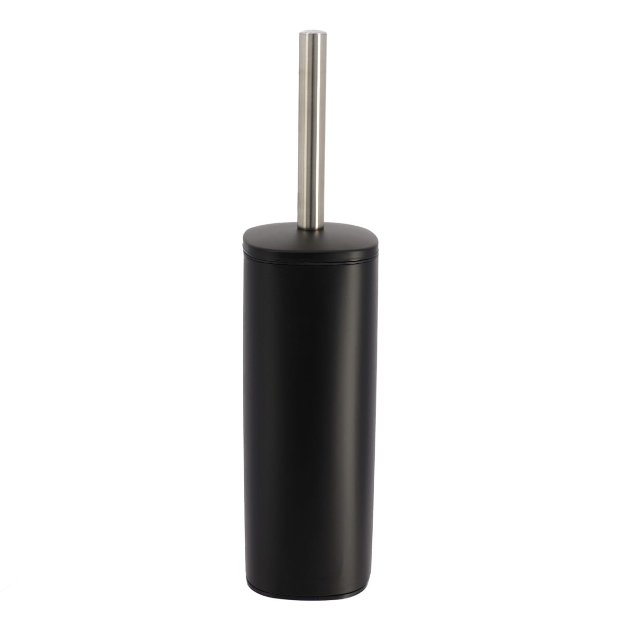 Perie Toaletă Pătrată Metalică - Negru - ramosdecor