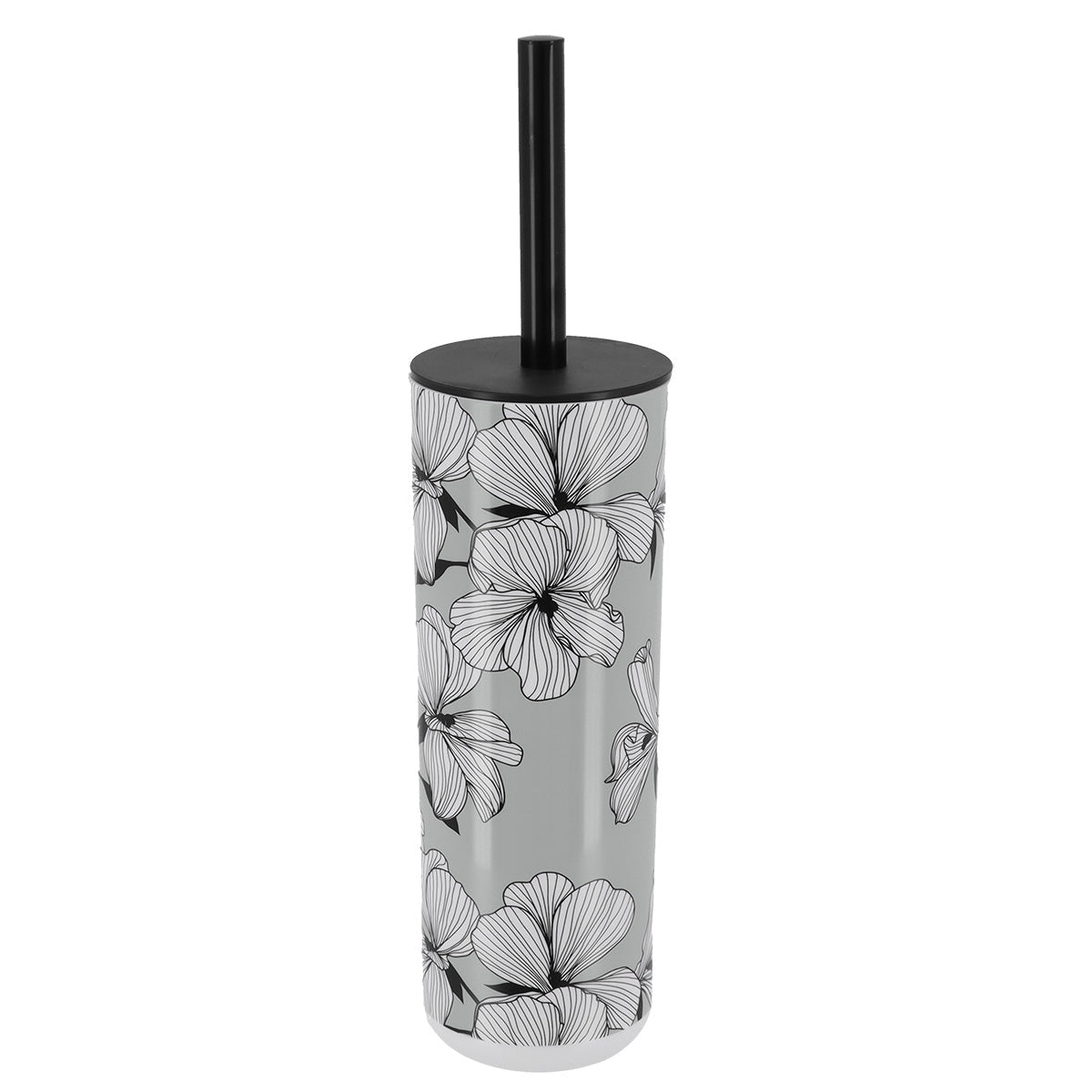 Perie De Toaletă Imprimată Din PS Cu Capac Din PS - Grey Écrin prezentat într-un decor modern marca Ramos