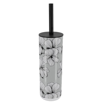 Perie De Toaletă Imprimată Din PS Cu Capac Din PS - Grey Écrin prezentat într-un decor modern marca Ramos