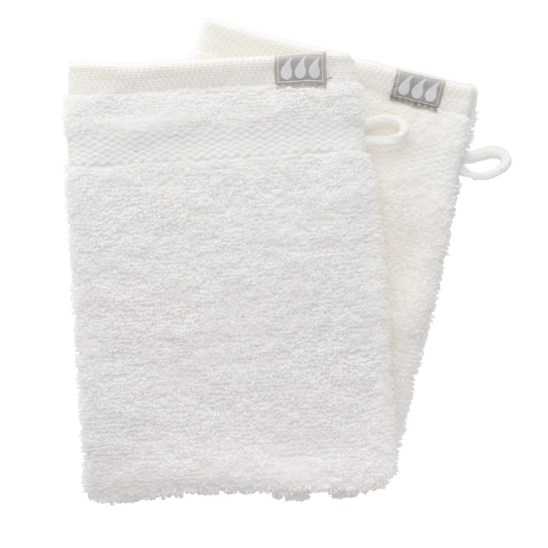 Set de 2 Mănuși 100% Bumbac 15x21 cm - Alb - ramosdecor