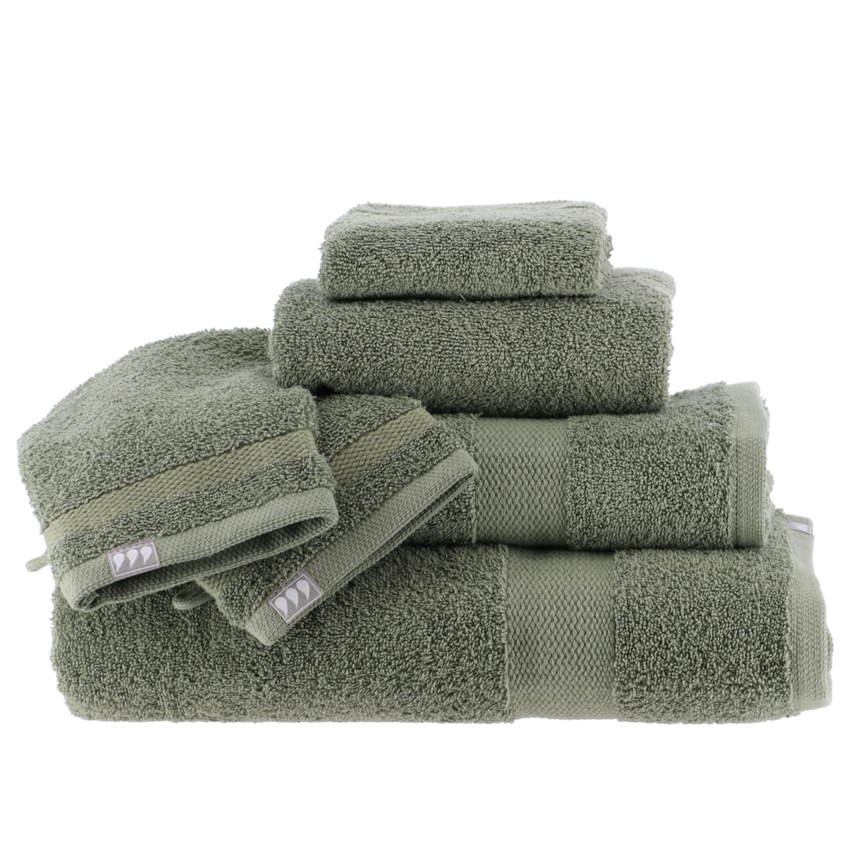 Set de 2 Mănuși 100% Bumbac 15x21 cm - Khaki - ramosdecor