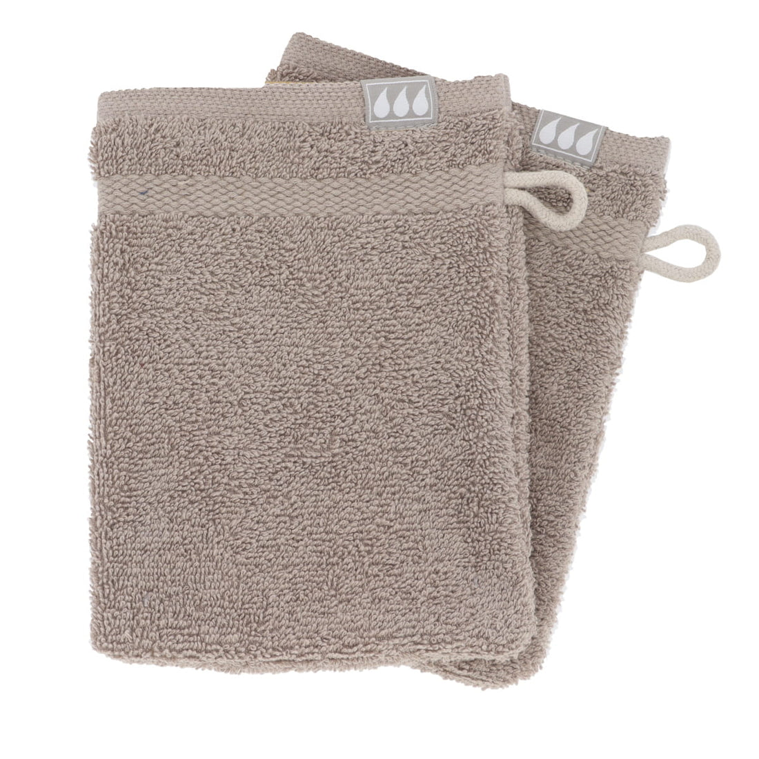 Set de 2 Mănuși 100% Bumbac 15x21 cm - Taupe - ramosdecor