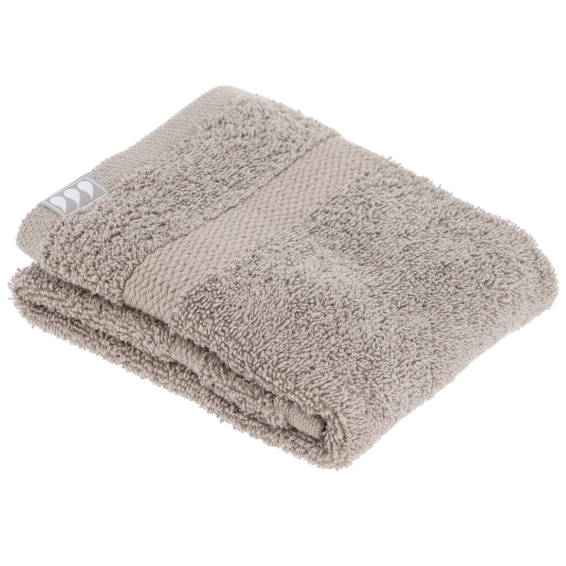 Prosop 30x50 cm 100% Bumbac - Taupe ilustrat într-un decor elegant marca Ramos